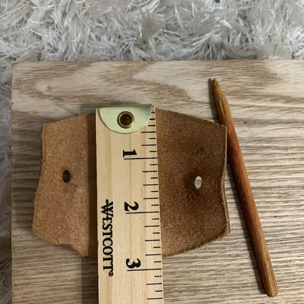 Leather Stick Barrettes Bundle Of Two‎